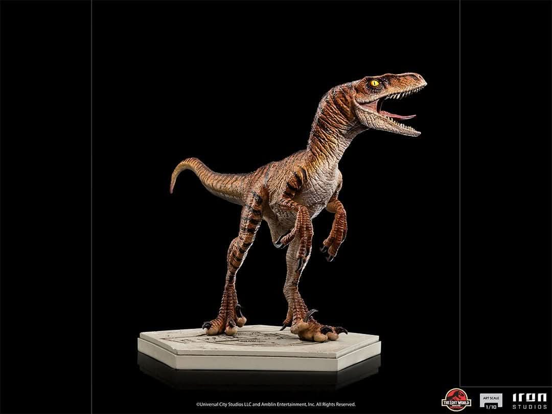 Statue Velociraptor - The Lost World: Jurassic Park - Art Scale 1/10 - Iron Studios