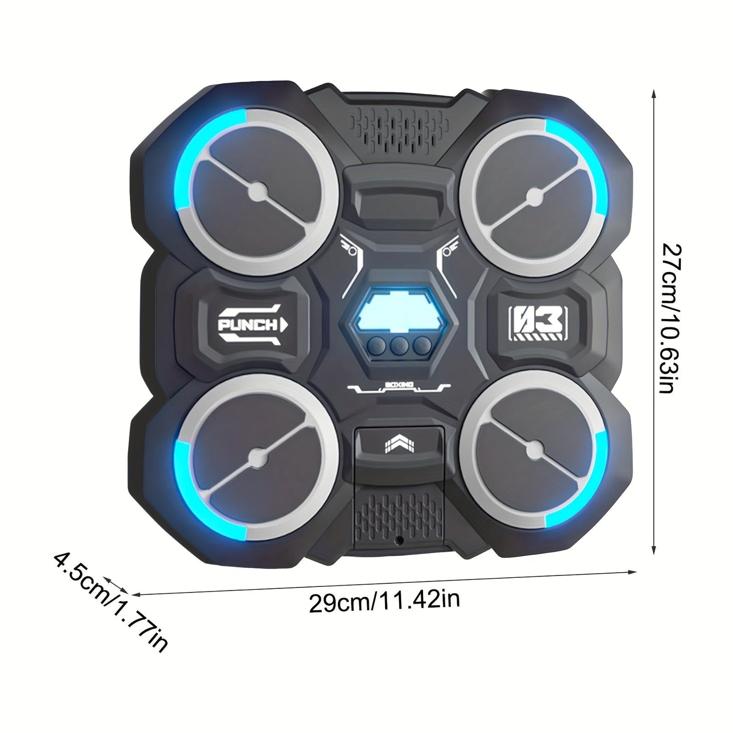 Wall-Mounted 4-Target Smart Boxing Machine Set-4