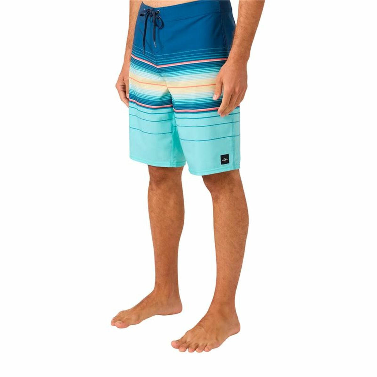 Men’s Bathing Costume O'Neill Hyperfreak Heat Stripe 21" Blue-1