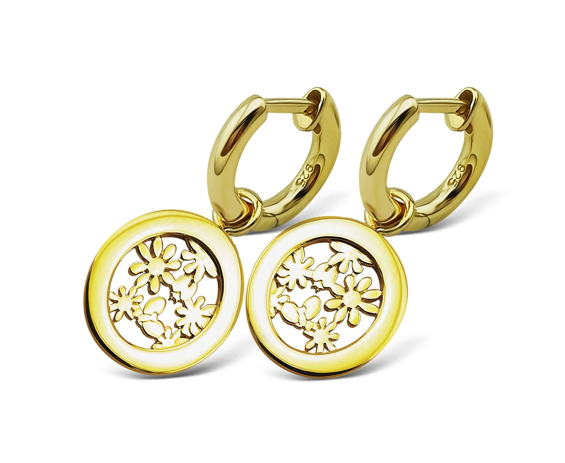 Ooringen met Secret Garden Goudkleur JE020G-0