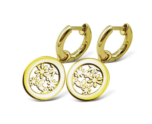 Ooringen met Secret Garden Goudkleur JE020G-0