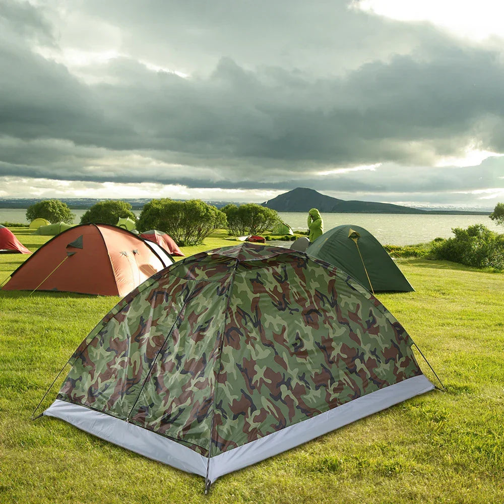 NNEOBA Camping Tent Camouflage Tents for 2 Person-4