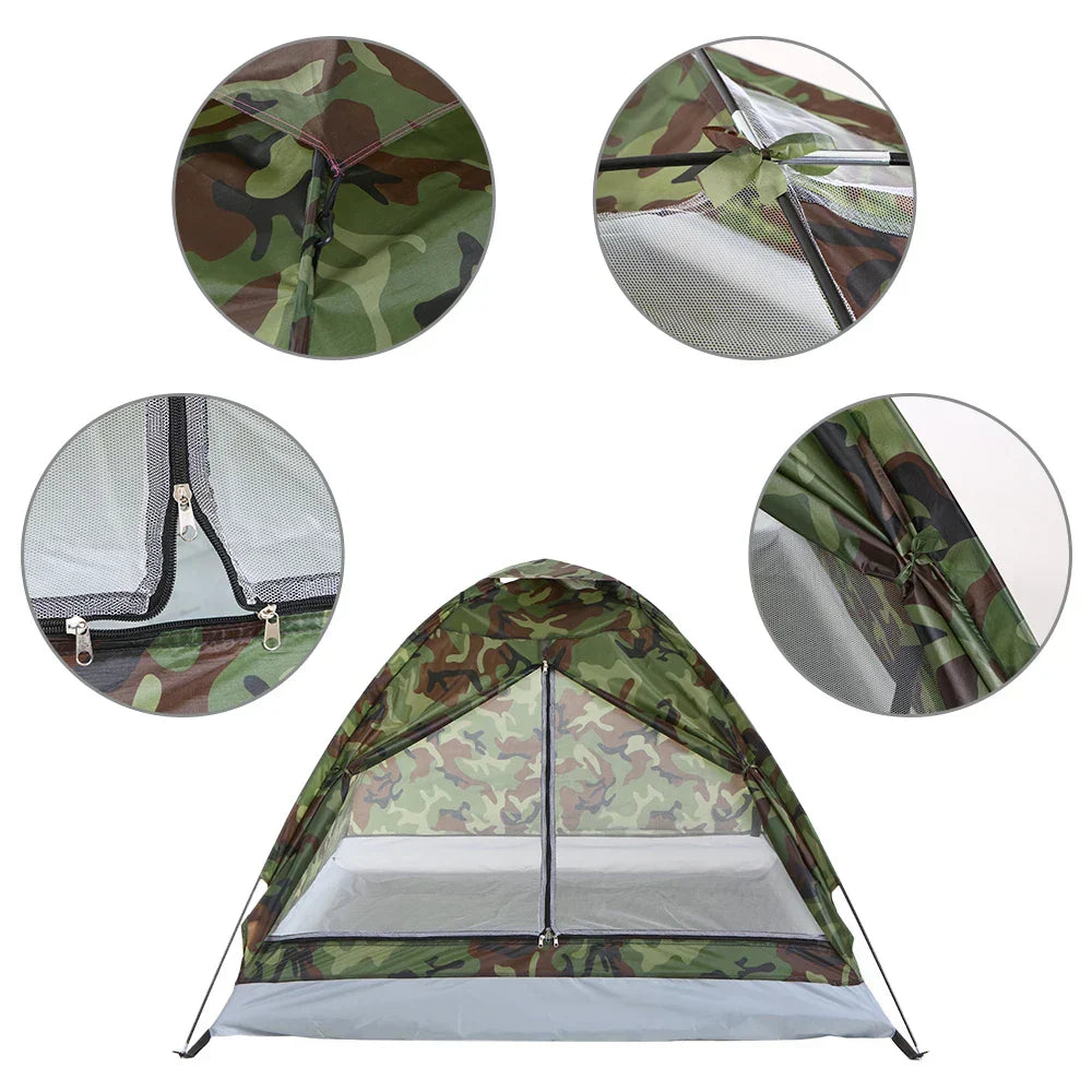 NNEOBA Camping Tent Camouflage Tents for 2 Person-3