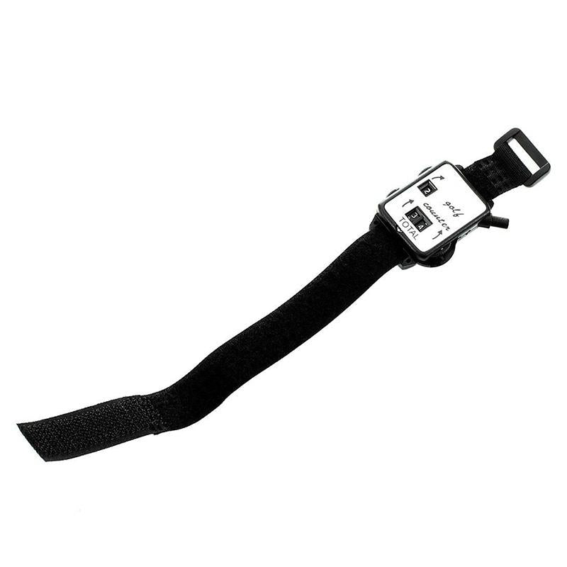 NNEIDS Black Portable Golf Watch With Manual Counter