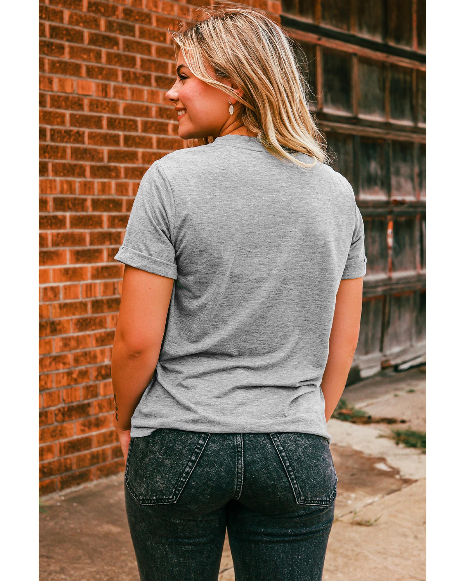 NNEDSZ Azura Exchange Christmas Tree Pattern Crew Neck Graphic Tee - XL-3