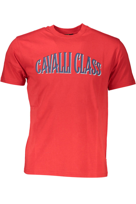 CAVALLI CLASS SHORT SLEEVE T-SHIRT MEN RED-0