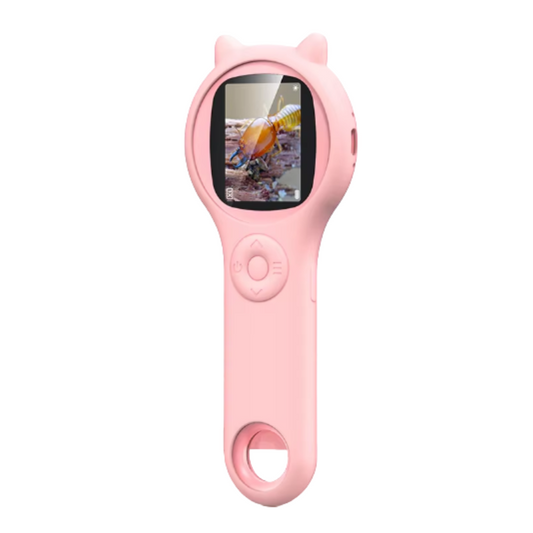 NNEOBA Kids Handheld Digital Microscope 500x with HD Display-0